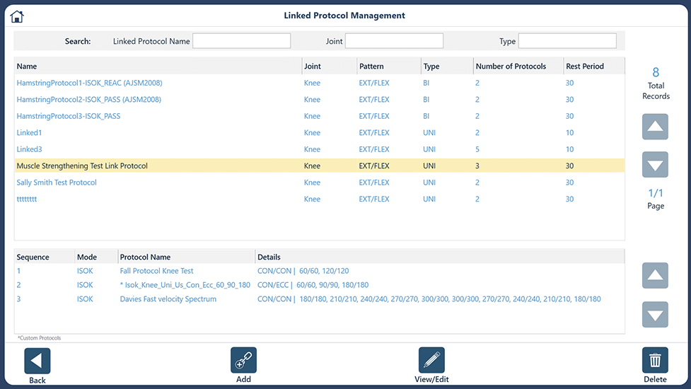 Setting up a Linked Protocol